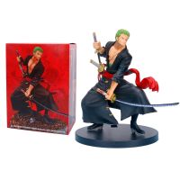 ?ฟิกเกอร์ Roronoa Zoro อะนิเมะเรื่องวันพีช18ซม. ราชาแห่งศิลปะเซารอนโมเดลเคลื่อนไหวของเล่นของขวัญของสะสมตุ๊กตาขยับแขนขาได้