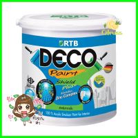 สีน้ำทาภายใน RTB DECO SHIELD PLUS+ BASE B ด้าน 2.5 แกลลอนRTB DECO SHIELD PLUS+ BASE B MATT 2.5GL **ทักแชทได้ค่ะ ยินดีบริการ**