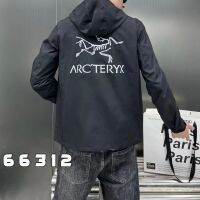 ARCTERYX แจ็คเก็ตผู้ชายหล่ออินเทรนด์ชั้นเดียวสไตล์อเมริกันใหม่ฤดูใบไม้ผลิและฤดูใบไม้ร่วง