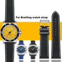 high quality Nylon watch band For Breitling Avenger deep dive sea wolf yellow wolf Super Ocean series leather watch chain 22mm