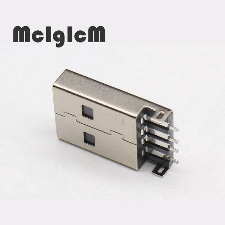10ชิ้น-usb-ขนาดเล็ก2-0-4pin-ชนิดปลั๊กตัวผู้ขั้วต่อ-smt-สีดำ