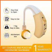 【YP】 Hearing Aids Ear Mounted Sound Amplifier Elderly Aid Adjustable Deafness Headphones