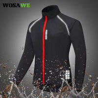 2022WOSAWE ผู้ชาย Windproof ขี่จักรยานแจ็คเก็ตเสื้อกันลมกันน้ำที่มีน้ำหนักเบาฤดูร้อนขี่จักรยานเสื้อผ้าเสื้อแห้งเร็ว