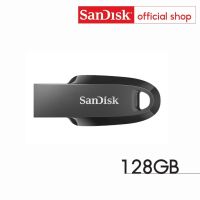 แฟลชไดร์ฟ flash drive แฟลชไดร์ฟ usb SanDisk Ultra Curve USB 3.2 Gen1 128GB Flash Drive (SDCZ550-128G-G46 Black)