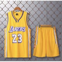 ?(ลดทันที 40.- ใช้โค้ด YHDTEV) ชุดบาส ทีมlakers เบอร์23