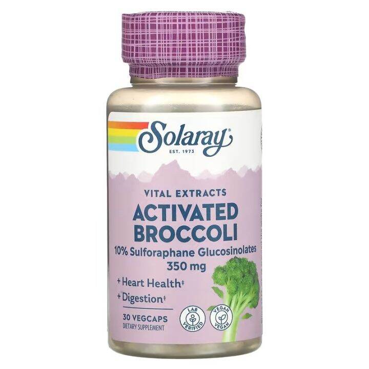 Broccoli Extracts Sulforaphane 350 mg, 30 VegCaps Lazada PH