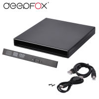 12.7mm USB 2.0 External DVDCD-ROM Case For Laptop Desktop PC Optical Disk Drive SATA To SATA External DVD Enclosure