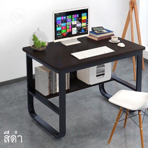 โปรโมชั่น-คุ้มค่า-โต๊ะ-โต๊ะทำงาน-โต๊ะคอม-สไตล์โมเดิร์น-2ขนาด-2สี-8861-8862-ราคาสุดคุ้ม-โต๊ะ-ทำงาน-โต๊ะทำงานเหล็ก-โต๊ะทำงาน-ขาว-โต๊ะทำงาน-สีดำ