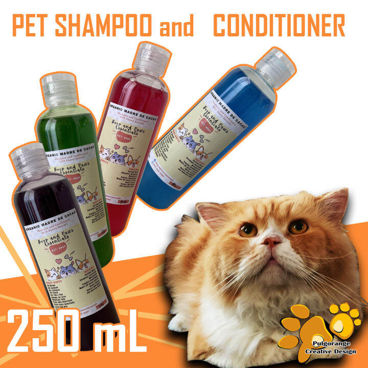 Pet Shampoo and Conditioner 250mL (Bubble Gum/ Mystique/ Baby Powder