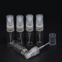 5Pcs Set Portable Travel Transparent Empty Spray Bottles / Glass Squeeze Bottle / Soap Foam Pumping Dispenser Bottle / Refillable Container / Bottle / Multifunction Press Bottles For LotionShampooCosmeticAlcoholDisinfectant Liquid