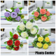 Plants Center สินค้าพร้อมส่ง🚛 P016 ดอกไม้ปลอม ดอกเบญจมาศ5สี เป็นพร็อพถ่ายรูป ตกแต่งบ้าน ร้านค้า คาเฟ่ ออฟฟิศ👰🏻‍♀️🤳