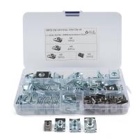 80Pcs New Flange Self Tapping Fasteners Screws M4 M5 M6 M8 B Nuts Captive Speed Spire Clips Nails  Screws Fasteners