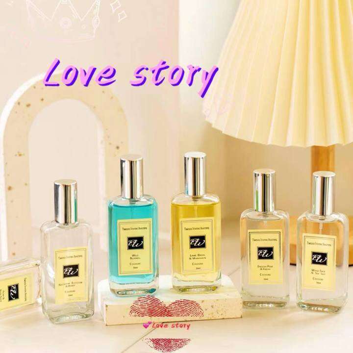 Love Story DW New Fresh Scent EAU DE Cologne Perfume EDC Spray