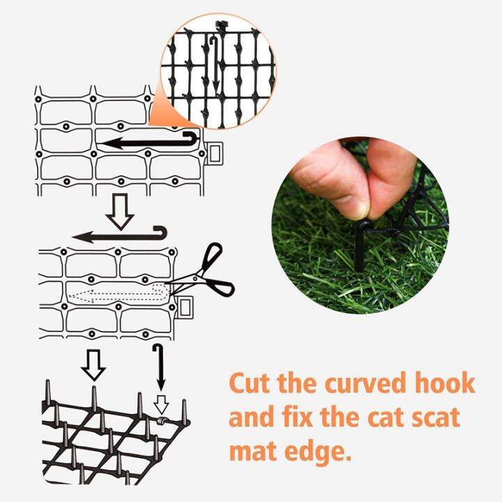 cat-scat-mat-with-spikes-cat-dog-animal-spikes-repellent-deterrent-mat-indoor-cat-outdoor-mat-for-garden-2m-x-0-3m