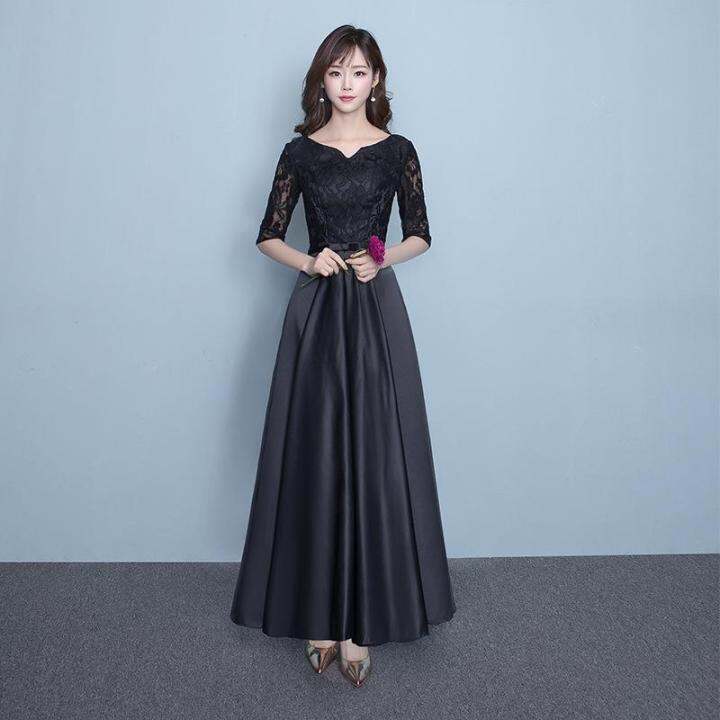 2022-new-banquet-elegant-long-fashion-host-slim-evening-dress-women