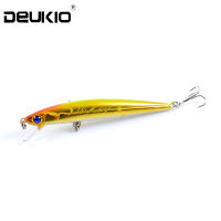 6-color Minnow Fishing Lure Bait Artifical 11cm/9.2g Plastic Bionic Lure เหยื่อปลอม