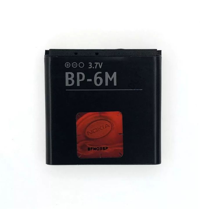 แบตเตอรี่สำหรับnokia-bp-6m-6233-6280-6288-9300-n73-n93-3250-แบตเตอรี่-1100mah