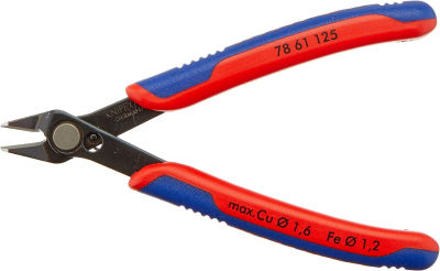 KNIPEX Electronics Super Knips Multi Burnished, suitable for fibre optic cables