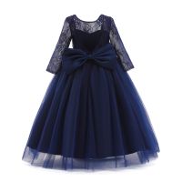 ZZOOI Big Girl EVEN Dress Girls Shoulderless Long Sleeves Sequined Pageant Shiny Gown Girl Birthday Party Tulle Tutu Princess Dresses