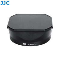 JJC ฝากระโปรงแว่นกันแดดทรงสี่เหลี่ยมอลูมิเนียมพร้อมหมวกคลุมสำหรับ Fujinon XF 35มม. F1.4 R เลนส์กล้องฟูจิฟูจิฟิล์ม XS10 XT5 XT4 XT3 XT30 XT20 XE4