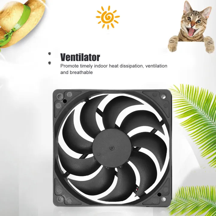 5W Solar Panel Board with Ventilation Fan for Greenhouse Pet House
