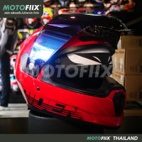 RAIDEN หมวกกันน็อคเต็มใบ รุ่น Warrior Plain ลายใหม่ 2022 แว่น2ชั้น ไซส์ M-XL By MOTOFIIX