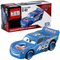 Tomica Car C-02 Lightning Mcqueen Kids Toys มอเตอร์รถยนต์สำหรับโชว์รถโมเดลเหล็กตุ๊กตาเด็กวิเศษตลกสำหรับเด็ก