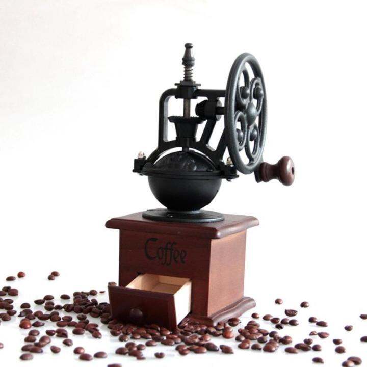 manual-coffee-grinder-kitchen-retro-style-wooden-coffee-bean-mill-grinding-ferris-wheel-design-coffee-vintage-maker-tool