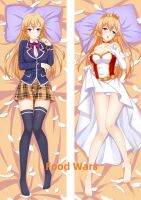 Dakimakura อะนิเมะปลอกหมอนอาหารสงครามสองด้านพิมพ์ชีวิตขนาดปลอกหมอนของขวัญสามารถปรับแต่งได้