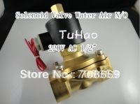 Electric Solenoid Valve Water Air N/O 220V AC 1/2" Normally Open Type 2W160-15K Valves