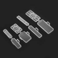 50pcs Waterproof Transparent Cable Sign Cards Label Display Identification Box Cable Ties Cable Management