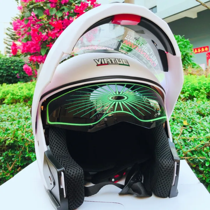 【Spot goods】 Anak Virtue Original ICC Sticker Modular Helmet Motorcycle