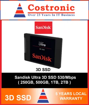 Sandisk Ultra 3d Ssd 500gb - Best Price in Singapore - Jan 2024