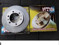 จัดส่งเร็ซ Y2K อะไหล่ยนต์ จานดิสเบรคหน้า จานเบรคหน้า ยี่ห้อ NTN T24-1319 TOYOTA HIACE LH125 LH134 โตโยต้า ไฮเอท รถตู้  5 รู โต 285 กลาง 84 หนา 28 สูง 45