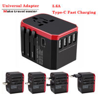 ทั้งหมดในเครื่องชาร์จติดผนังระหว่างประเทศหนึ่ง Adaptor Traveling อะแดปเตอร์ปลั๊กไฟ AC สำหรับปลั๊กออสเตรเลียสหรัฐฯยุโรปสหราชอาณาจักร