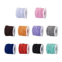 【YD】 10 Rolls 1mm Polyester Elastic Cords Round Threads String Necklace Beading Rope Jewelry Making Accessories