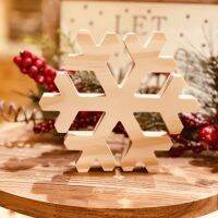 [FudFudAR] ฝุด-ฝุด-อะ Snowflake Cutout สโนว์เฟล็ก เกล็ดหิมะ ไม้สน Christmas Cutout , Wood Blanks Craft DIY,  งาน DIY งานศิลปะ นำไปเพ้นท์ระบายสีได้ (ขายส่งติดต่อในแชทจ้า)