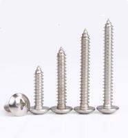 M3 M4 M5 Stainless Steel Flat Head Screws Kits High strength Self Tapping Screws Assortment Set For Wood Furniture