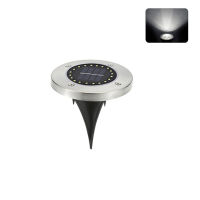 20 LED Outdoor Garden Solar Underground Light Villa Front Lawn Decorative Lamp Waterproof Supplies For Pathway Lawn Light