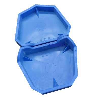 6Pcs Dental Lab Plaster Model Base With Notches Former Molds Tray Dentist Tool Blue Large Small Medium 3 Size