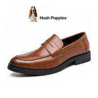 Hush Puppies รองเท้าผู้ชาย รุ่น สีดำ รองเท้าหนังแท้ รองเท้าทางการ รองเท้าแบบสวม รองเท้าแต่งงาน รองเท้าหนังผู้ชาย