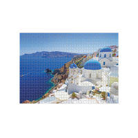 1000Pcsset Paper Jigsaw Puzzles AegeanSea Landscape Puzzles Educational Toys for s Kids