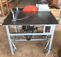 (*ผ่อนได้) โต๊ะเลื่อยตัดอลูมิเนียม+มอเตอร์  1HP/220V+ใบตัดอลูมิเนียม Table Saw Cutting Aluminium Machine ยี่ห้อ XYLON รุ่น XY-AL01