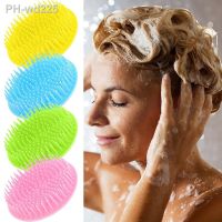 Silicone Shampoo Brush Hair Care Scalp Massage Comb For Salon Home Use Shower Bath Hair Washing Head Cleaning Brush Styling Tool