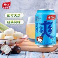 น้ำแห้วทรงกระเทียม(马蹄爽）ขนาด300ml รสชาติหอมหวานอร่อย