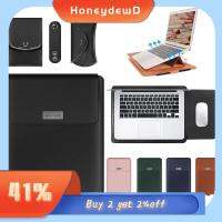 HONEYDEWD 11 13 15 17 inch 4 in 1 ผ้าคลุม Ultrabook ธุรกิจ เคสขาตั้งแล็ปท็อป ซองใส่โน๊ตบุ๊ค กระเป๋าเก็บของ สายคล้องสาย