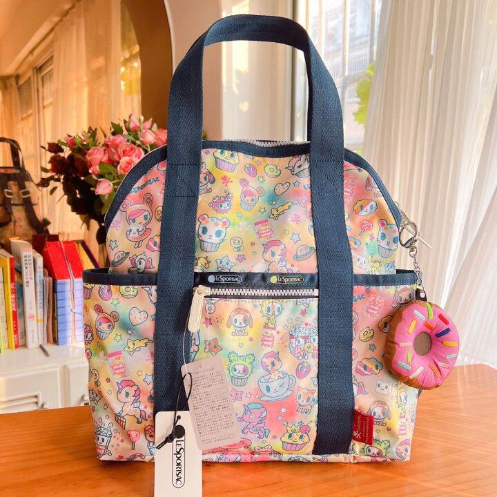 LeSportsac Le Poetry ใหม่ กระเป๋าเป้สะพายหลัง กระเป๋าเป้สะพายหลัง