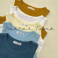 BUTTER TANK TOP - THANAN.CLOSET เสื้อกล้ามครอป สีน่ารักมากกก ผ้าไม่บางน้า เป็นผ้าริปญี่ปุ่น