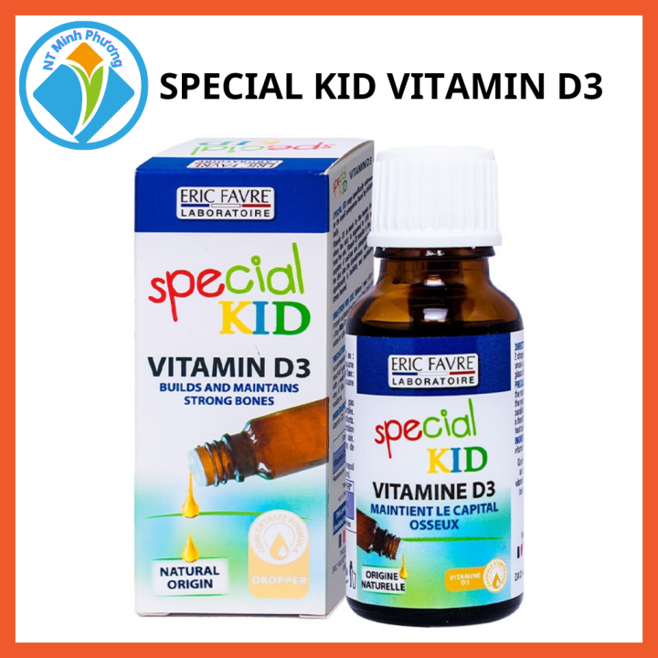 [Giảm 50] SPECIAL KID VITAMIN D3 BỔ SUNG VITAMIN D3 CHO BÉ 20ml NHẬP