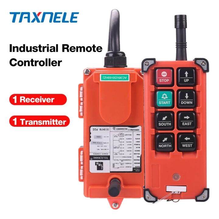 220v 380v 12v 24v Industrial Remote Controller Switches Hoist Crane